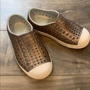 Natives rose gold glitter